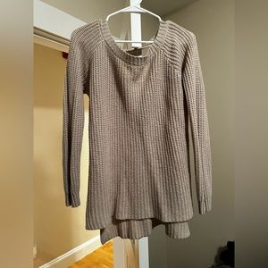 Cream Long Sweater